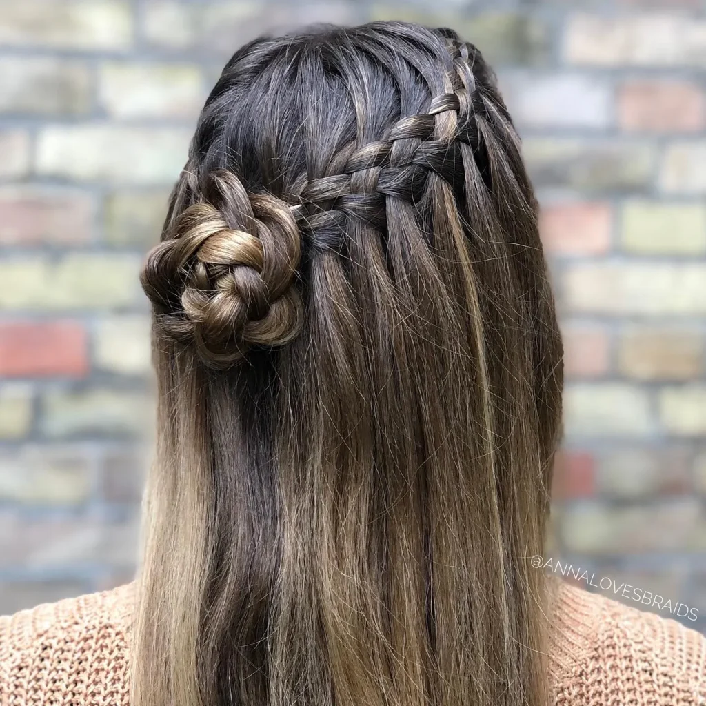 **Braided Floral Twist**