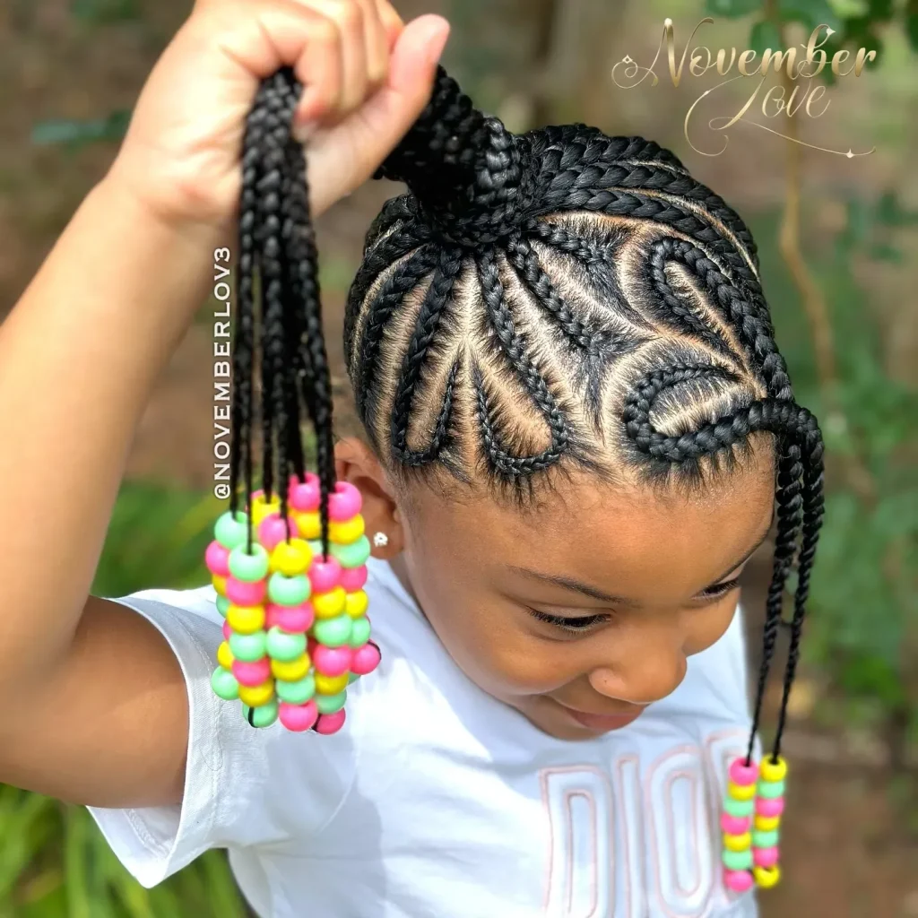 ### Colorful Beaded Ends