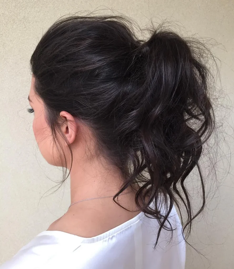 ### Effortless Volume Ponytail