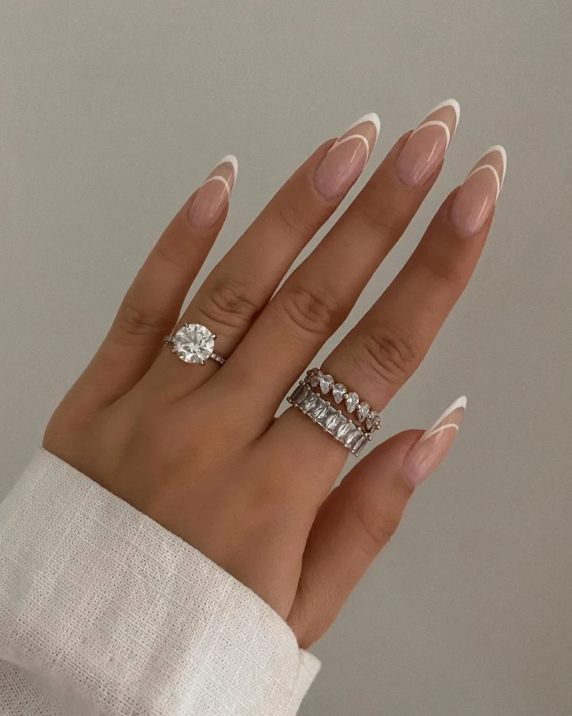 **Elegant French Tips**