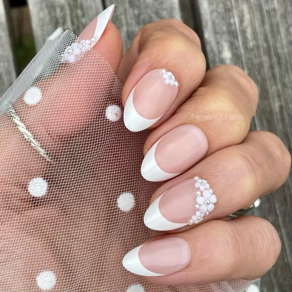 **Pearl-Embellished Tips**