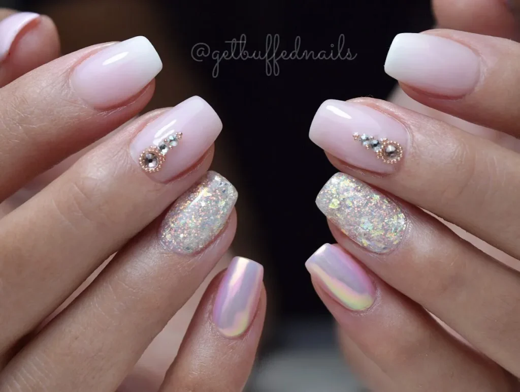 ### Pearlescent Dream Nails