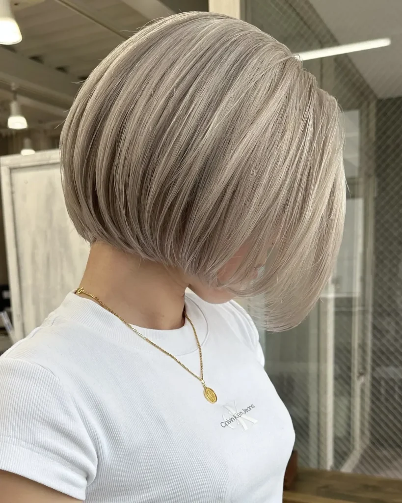 **Sleek Angled Bob**