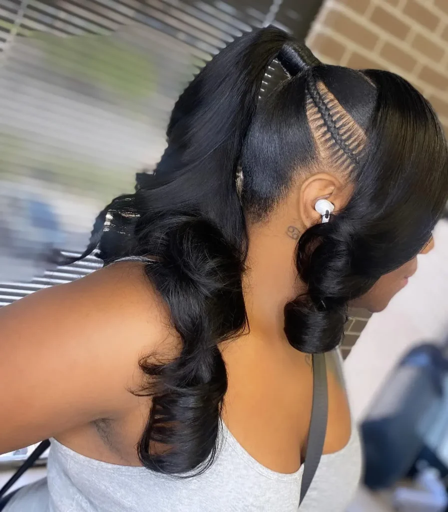 ### Sleek Curls Elegance