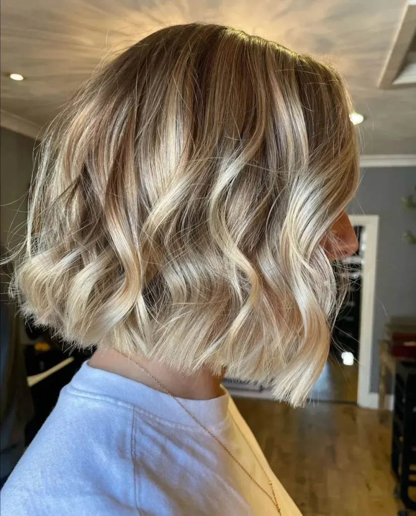 ### Tousled Waves Bob