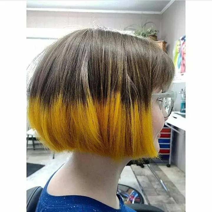 **Vibrant Ombre Pop**